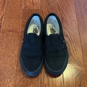 Youth All Black Vans